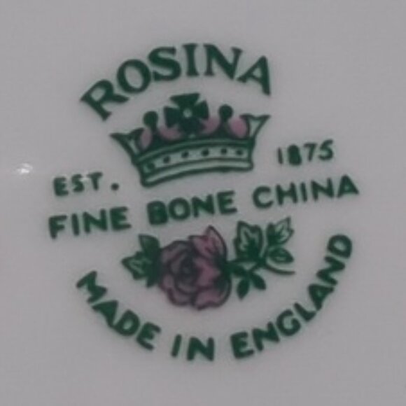 Rosina Teacup & Saucer Fine Bone China Made in England - Picture 9 of 9